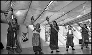 [Lebanese Folk Dancers Perform]