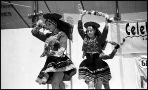 [Young Peruvian Folk Dancers]