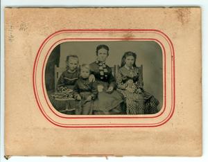 Picture of woman with three children