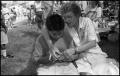 Thumbnail image of item number 1 in: '[Annie Fuller Teaching Quilting]'.