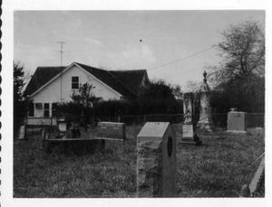 Primary view of object titled '[Dyer Cemetery in Richmond]'.