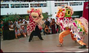 [San Antonio Lion Dance Association Chinese Dancers]