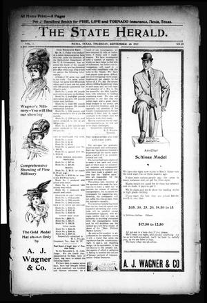The State Herald (Mexia, Tex.), Vol. 8, No. 39, Ed. 1 Thursday, October 3, 1907