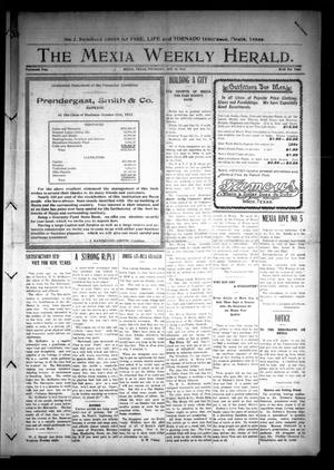 Primary view of object titled 'The Mexia Weekly Herald (Mexia, Tex.), Vol. 14, Ed. 1 Thursday, October 30, 1913'.