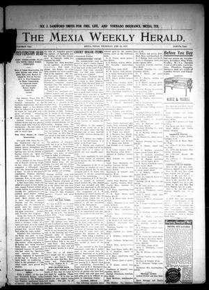 The Mexia Weekly Herald (Mexia, Tex.), Vol. 18, Ed. 1 Thursday, February 22, 1917