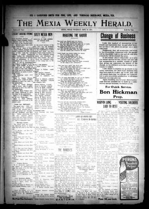 The Mexia Weekly Herald (Mexia, Tex.), Vol. 18, Ed. 1 Thursday, September 27, 1917