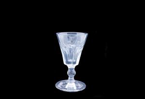 Primary view of object titled 'Wine glass'.