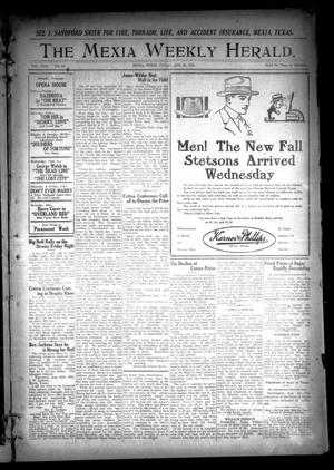 The Mexia Weekly Herald (Mexia, Tex.), Vol. 22, No. 35, Ed. 1 Friday, August 27, 1920