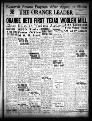 The Orange Leader (Orange, Tex.), Vol. 22, No. 95, Ed. 1 Monday, April 29, 1935