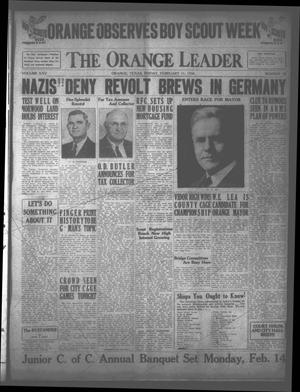 The Orange Leader (Orange, Tex.), Vol. 25, No. 35, Ed. 1 Friday, February 11, 1938