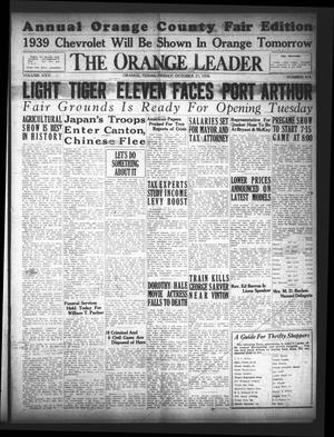 The Orange Leader (Orange, Tex.), Vol. 25, No. 318, Ed. 1 Friday, October 21, 1938