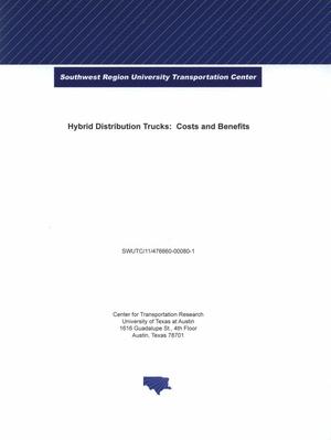 Hybrid distribution trucks: costs and benefits