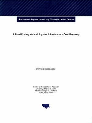 A Road Pricing Methodology for Infrastructure Cost Recovery