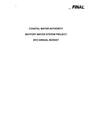 Primary view of object titled 'Bayport Water System Project Annual Budget: 2012'.
