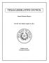 Primary view of Texas Legislative Council Annual Financial Report: 2011