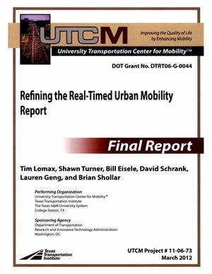 Refining the Real-Timed Urban Mobility Report