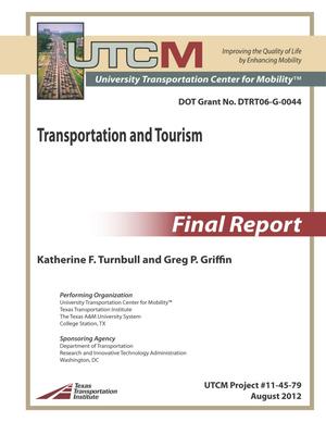 Transportation and Tourism: Final Report