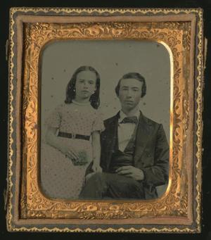 Primary view of object titled '[Portrait of Julia Beville and Alexander Archer Beville]'.