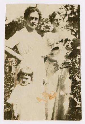 Primary view of object titled '[Portrait of Leona Beck and Others]'.