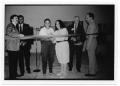 Thumbnail image of item number 1 in: '[Ribbon Cutting for Mexic-Arte Museum's New Location]'.