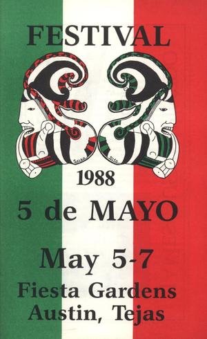 Primary view of object titled '[Book: Festival Cinco de Mayo]'.