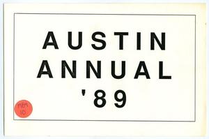 [Postcard: Austin Annual, 1989]