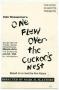 Thumbnail image of item number 1 in: '[Flyer: One Flew Over the Cuckoo's Nest]'.