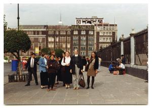 [Group of People in Front of a Building]