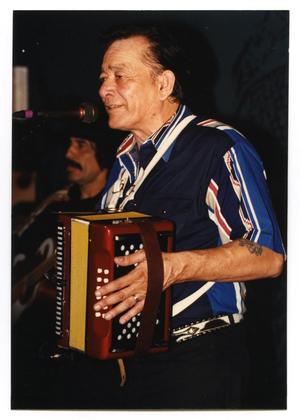 [Man Performing with an Accordion]