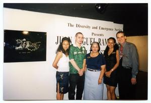 Primary view of object titled '[Group Picture with Herlinda Zamora and Two Others]'.