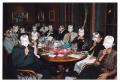 Photograph: [Group Photo with Frida Kahlo Masks During Benefit]