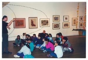 [School Children Visiting the Austin Collections]