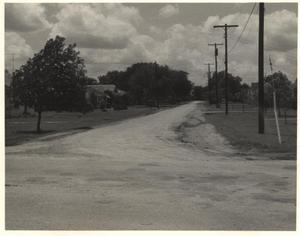 Pittman Street, East from Abrams Road, 1959, Richardson, Texas