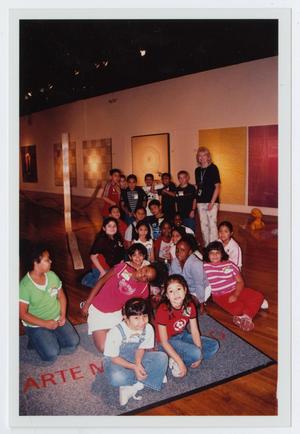 [School Group in Gallery]