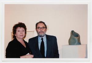 [Artist and His Wife at Siete Mundos Exhibition]