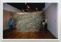 Photograph: [Large Nest Installation Artwork in a Gallery]