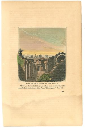 Primary view of object titled 'View in the Ruins of the Alamo.'.