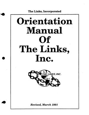 [Orientation Manuel of the Links, Inc.]