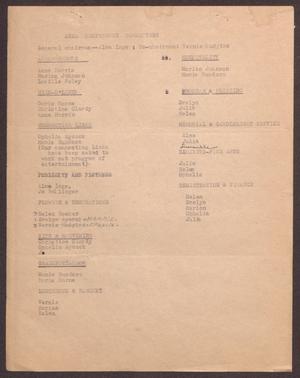 [Links Chapter Documentation: Area Conference Committees, 1968]