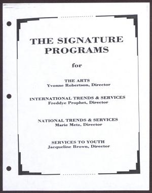 [Links Chapter Documentation: The Signature Programs]