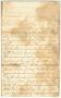 Primary view of [Letter to R.E.B. Baylor from J.H. Stribling, August 29, 1873]