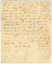 Thumbnail image of item number 2 in: '[Letter to Sam Houston from P. Clayton, January 26, 1853]'.