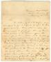 Primary view of [Letter to Sam Houston from P. Clayton, January 26, 1853]