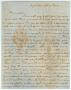 Primary view of [Letter to John from his Uncle V. Metcalfe, September 30, 1858]