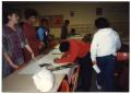Thumbnail image of item number 1 in: '[Adults and Students During Poster Art Contest]'.
