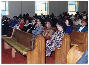 [Seated Women and Others at West End Baptist Church]