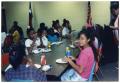 Photograph: [Martin Luther King Middle School Students Eating]