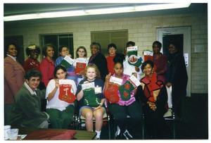 [Group of Women at Peacock Village Christmas Activity]