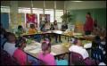 Photograph: [Gates Elementary Classroom and Male Speaker]