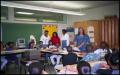 Photograph: [Women and Students in Gates Elementary Classroom]